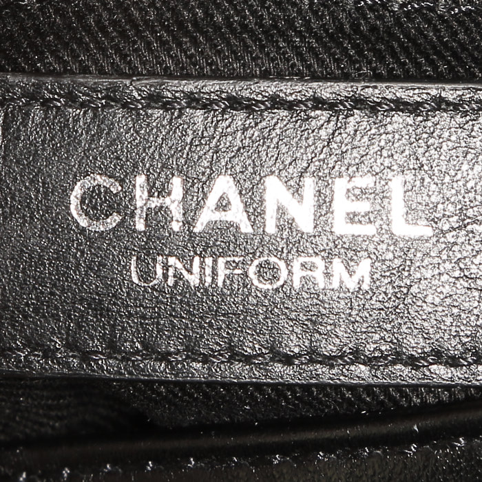 Pochette-cintura Chanel  Pochette ceinture in pelle trapuntata nera - Detail D3