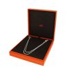 Hermès Chaine d'Ancre necklace in silver - Detail D2 thumbnail