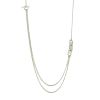 Hermès Chaine d'Ancre necklace in silver - Detail D3 thumbnail