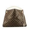 Louis Vuitton  Artsy medium model  handbag  in brown monogram canvas  and natural leather - 360 thumbnail