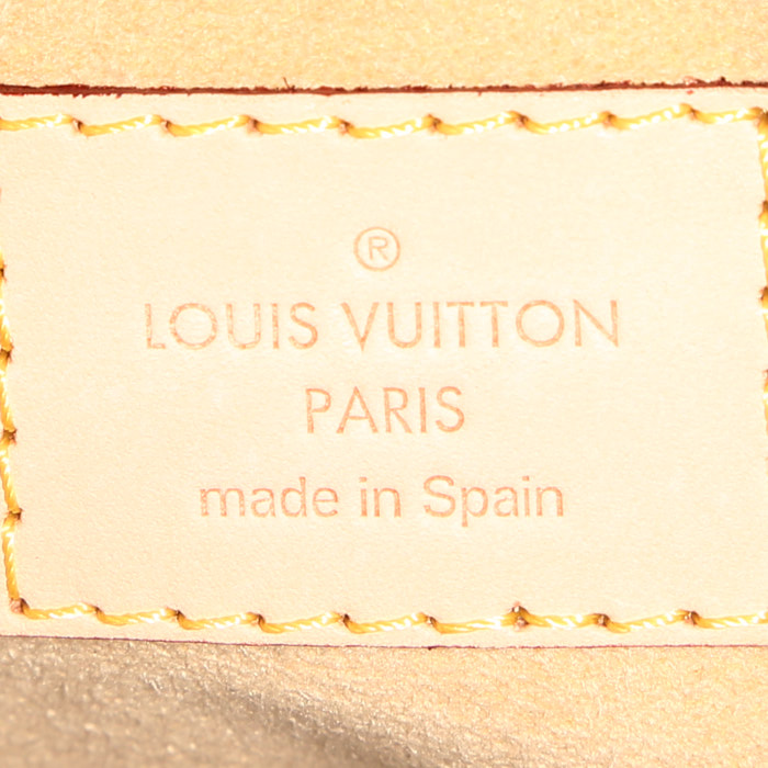Borsa Louis Vuitton  Artsy modello medio  in tela monogram marrone e pelle naturale - Detail D3
