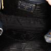 Prada   handbag  in blue grained leather - Detail D2 thumbnail