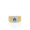 Mauboussin Un Été en Toscane ring in yellow gold, sapphire and diamonds - 360 thumbnail