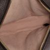 Sac bandoulière Gucci  Ophidia mini  en toile siglée beige et cuir marron - Detail D2 thumbnail