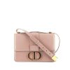 Bolso bandolera Dior  30 Montaigne en charol rosa pálido - 360 thumbnail