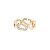 Cartier C de Cartier ring in pink gold and diamonds - 00pp thumbnail