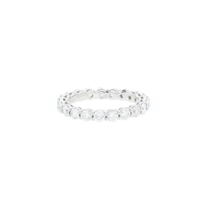 Tiffany & Co Embrace wedding ring in platinium and diamonds - 00pp