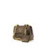 Prada  Diagramme shoulder bag  in taupe leather - 00pp thumbnail