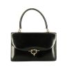 Bolso de mano Hermès  Cordeliere en cuero box negro - 360 thumbnail