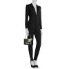 Hermès  Cordeliere handbag  in black box leather - Detail D1 thumbnail