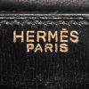 Hermès  Cordeliere handbag  in black box leather - Detail D3 thumbnail