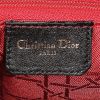 Sac à main Dior  Lady Dior moyen modèle  en cuir verni noir - Detail D3 thumbnail