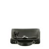 Hermès  Kelly 25 cm handbag  in black Swift leather - 360 Front thumbnail