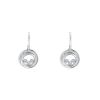 Chopard Happy Emotions earrings in white gold and diamonds - 00pp thumbnail
