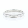 Tiffany & Co Millegrains wedding ring in platinium - 360 thumbnail