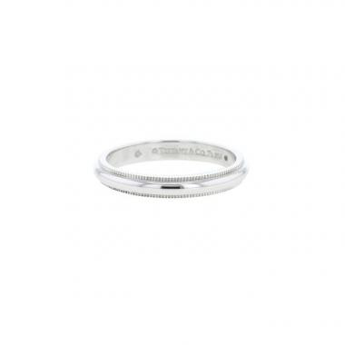 Tiffany & Co Millegrains wedding ring in platinium