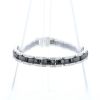 Flexible Chanel Ultra bracelet in white gold and diamonds - 360 thumbnail