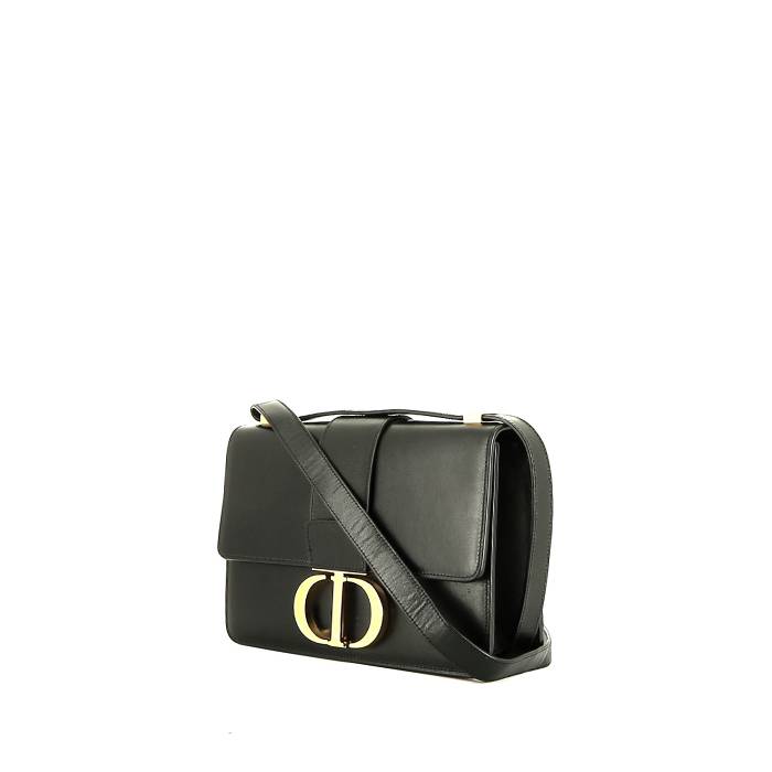 Dior  Montaigne handbag  in black leather - 00pp