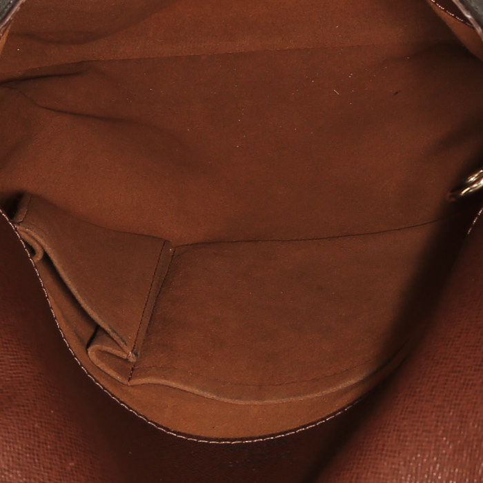 Bolso zurrón Louis Vuitton  Musette Salsa en lona Monogram y cuero natural - Detail D2