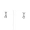 Chaumet Joséphine earrings in white gold and diamonds - 360 thumbnail