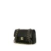 Bolso de mano Chanel  Timeless Petit en cuero acolchado negro - 00pp thumbnail
