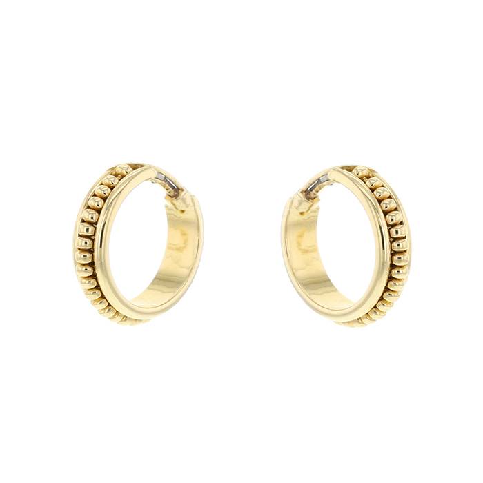 Chaumet  hoop earrings in yellow gold - 00pp