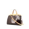 Bolso de mano Louis Vuitton  Brea en charol Monogram color burdeos y cuero natural - 00pp thumbnail