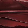 Gucci  Gucci Vintage pouch  in burgundy crocodile - Detail D2 thumbnail