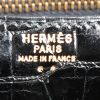 Hermès  Constance handbag  in black niloticus crocodile - Detail D3 thumbnail