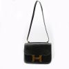 Hermès  Constance handbag  in black niloticus crocodile - Detail D8 thumbnail