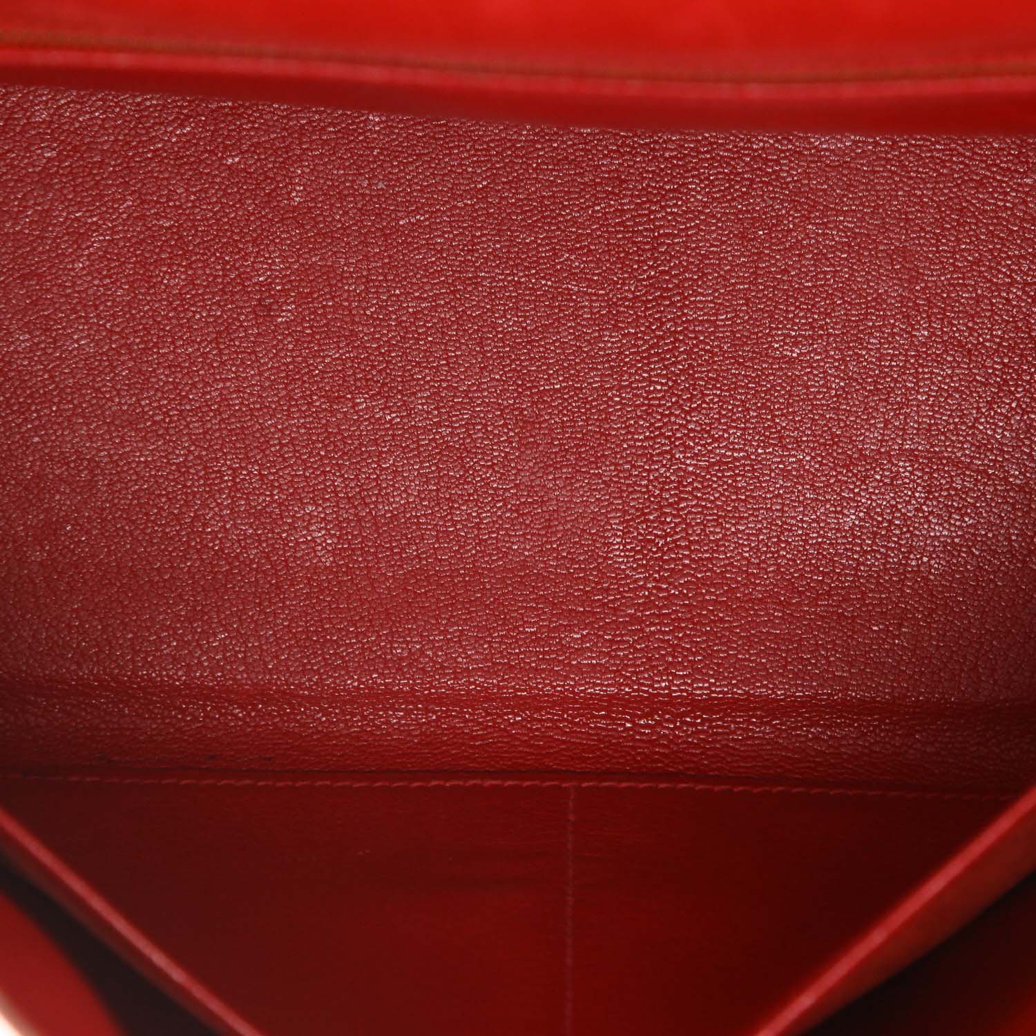 Borsa Hermès  Kelly 32 cm in pelle box rossa - Detail D3