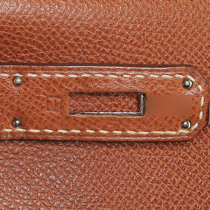 Borsa Hermès  Kelly 28 cm in pelle Epsom gold - Detail D5
