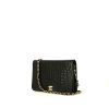 Chanel  Mademoiselle bag worn on the shoulder or carried in the hand  in black crocodile - 00pp thumbnail