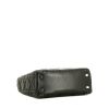 Bolso de mano Dior  Mini Lady Dior en cuero cannage negro - Detail D4 thumbnail