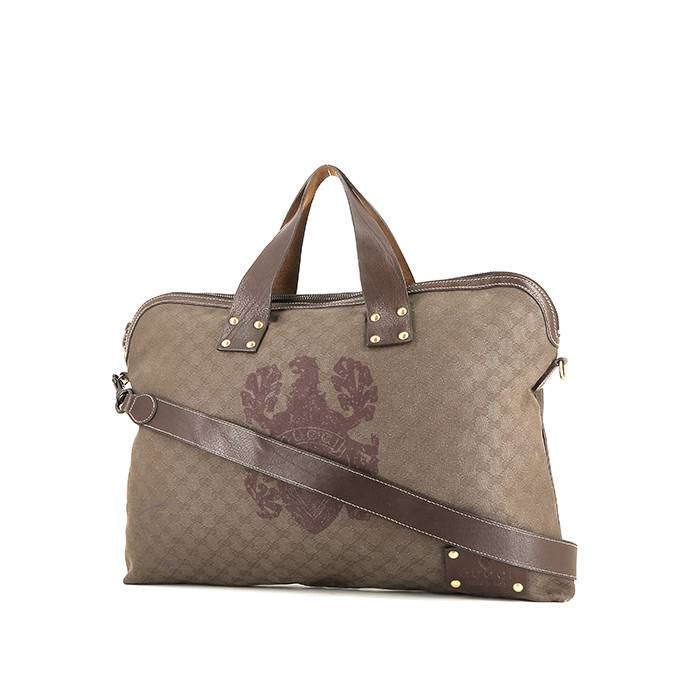 Gucci   travel bag  in brown monogram canvas - 00pp