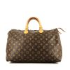 Louis Vuitton  Speedy 40 handbag  in brown monogram canvas  and natural leather - 360 thumbnail