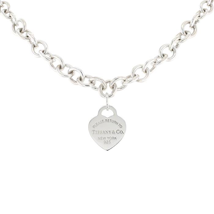 Tiffany & Co Return To Tiffany necklace in silver - 00pp