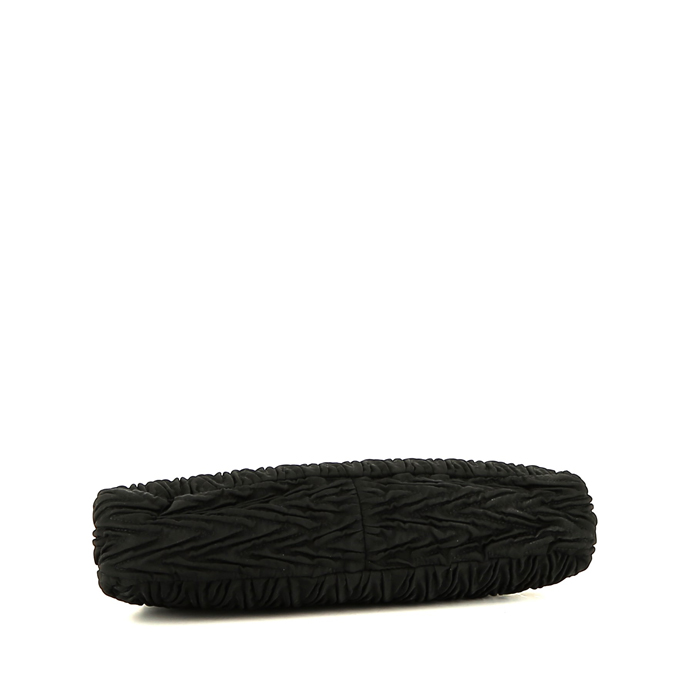Prada Re-nylon pouch in black quilted canvas - Detail D4