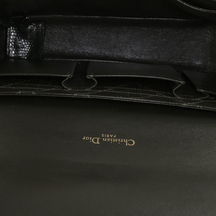 Sac à main Dior  Promenade en poulain vert - Detail D2