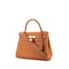 Hermès  Kelly 28 cm handbag  in gold Barenia Faubourg - 00pp thumbnail
