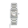 Cartier Tank Française  in stainless steel Ref: 2300  Circa 1990 - 360 thumbnail
