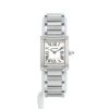 Cartier Tank Française  in stainless steel Ref: 3217  Circa 1990 - 360 thumbnail