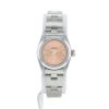 Reloj Rolex Lady Oyster Perpetual de acero Ref: 67180  Circa 1997 - 360 thumbnail