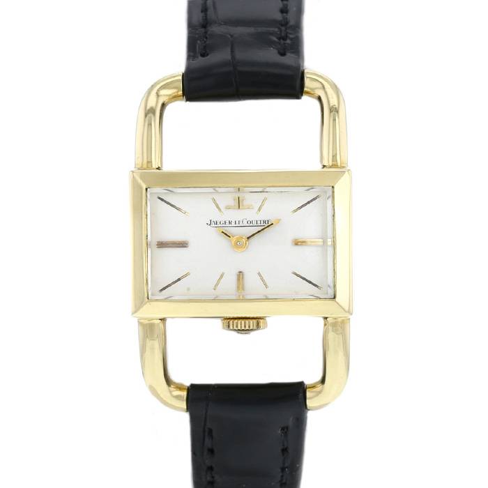 Reloj Jaeger-LeCoultre Etrier de oro amarillo Circa 1980 - 00pp