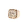 Fred Pain de Sucre large model ring in pink gold and diamonds - 00pp thumbnail