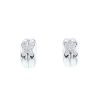 Chaumet Lien earrings in white gold and diamonds - 00pp thumbnail