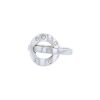 Dinh Van Cible ring in white gold and diamonds - 00pp thumbnail