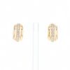 Pendientes Chopard  de oro rosa y diamantes - 360 thumbnail