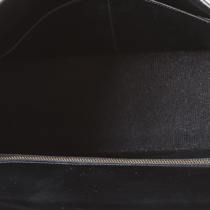 Borsa Hermès  Kelly 32 cm in pelle box nera - Detail D3
