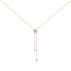 Chaumet Liens Séduction necklace in pink gold and diamonds - 00pp thumbnail